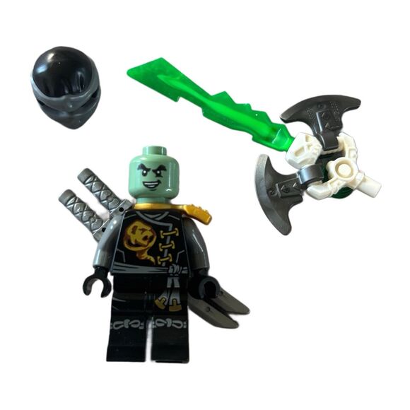LEGO Minifigure - Cole - Skybound Ghost Head Wrap With Sword njo0201 70604 - Picture 4 of 5